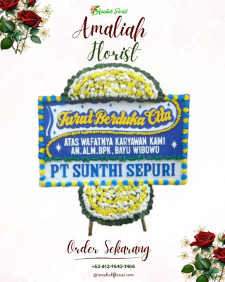 Papan Bunga Duka di Samatiga
